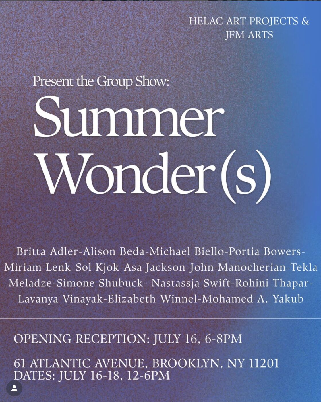 Summer Wonder(s) NYC